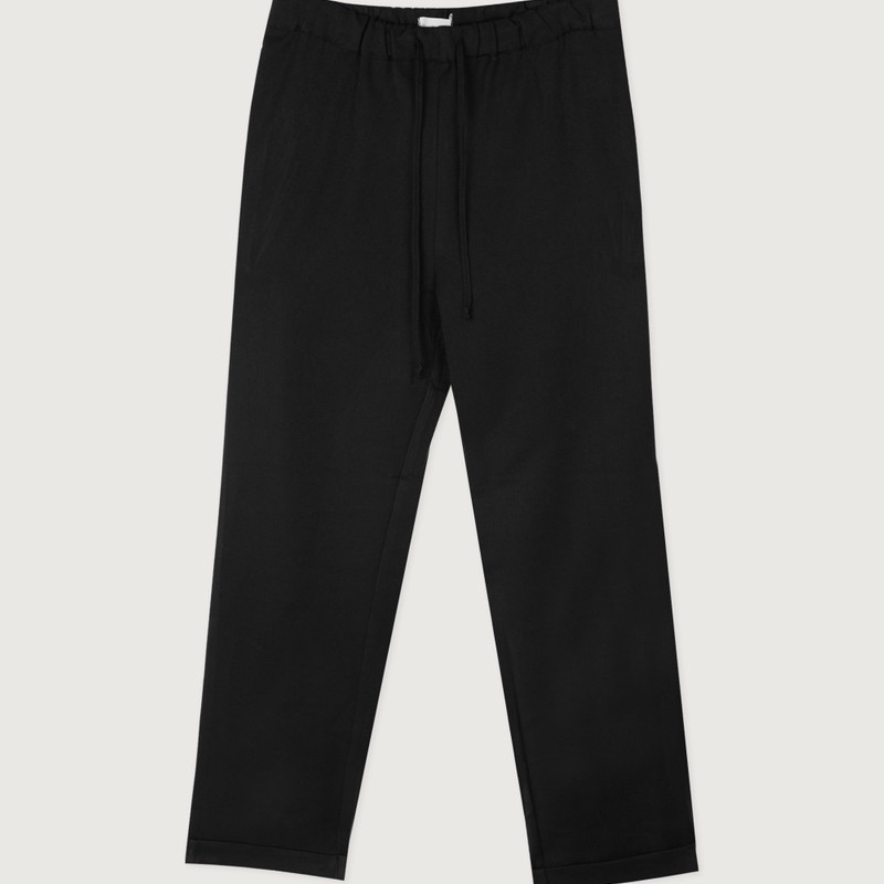 Black Drawstring Pant